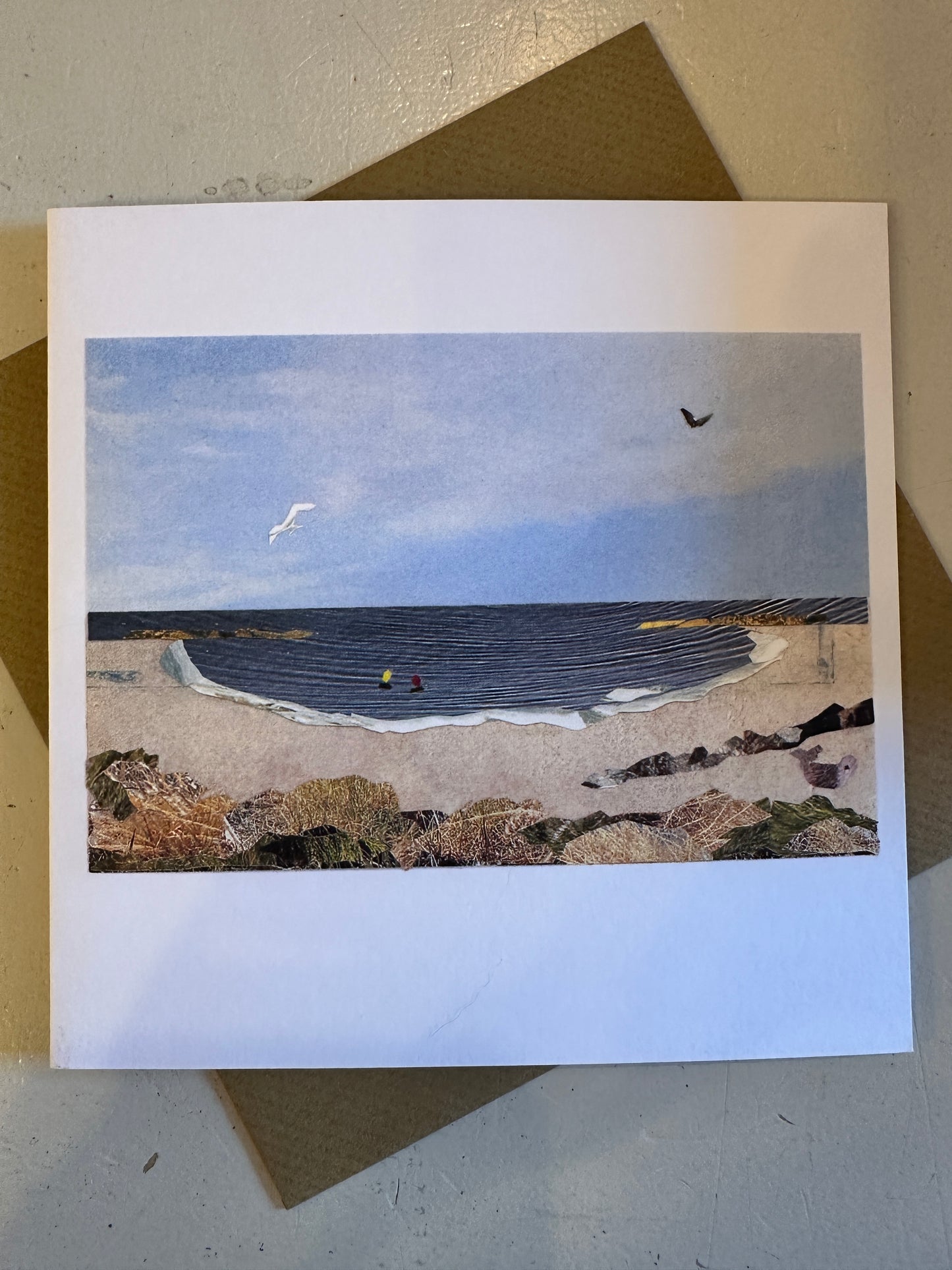 Soodle Street collage print card