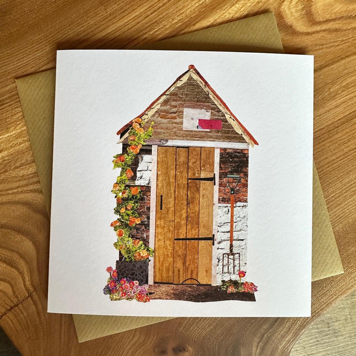 Soodle Street collage print card