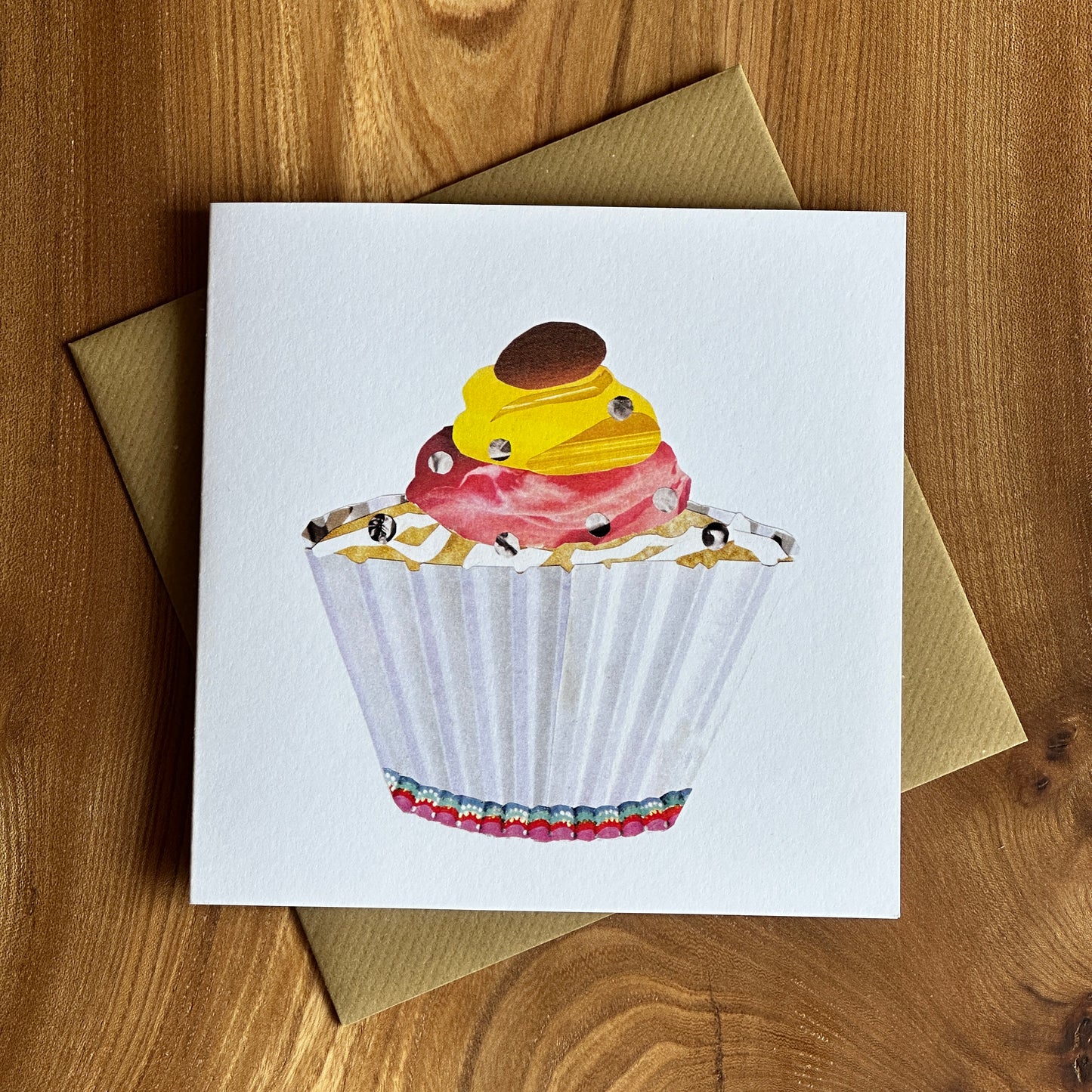 Soodle Street collage print card