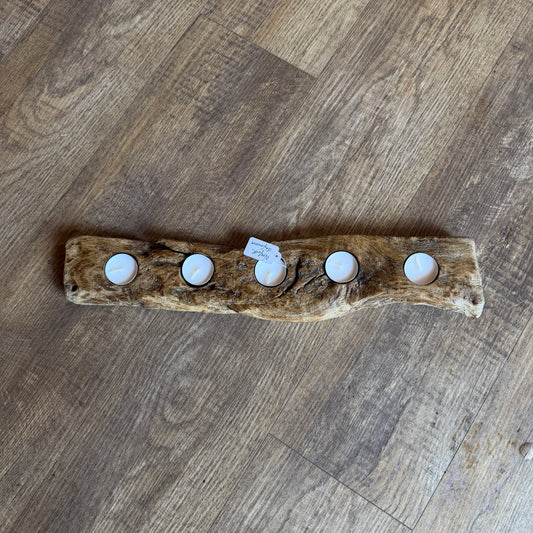 Driftwood Tealight Holder