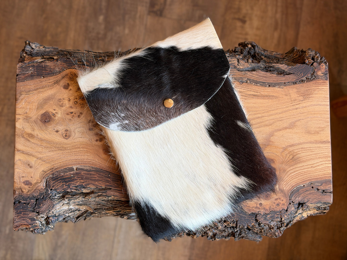 Handmade Hair on Cowhide Leather ipad/tablet/book cases