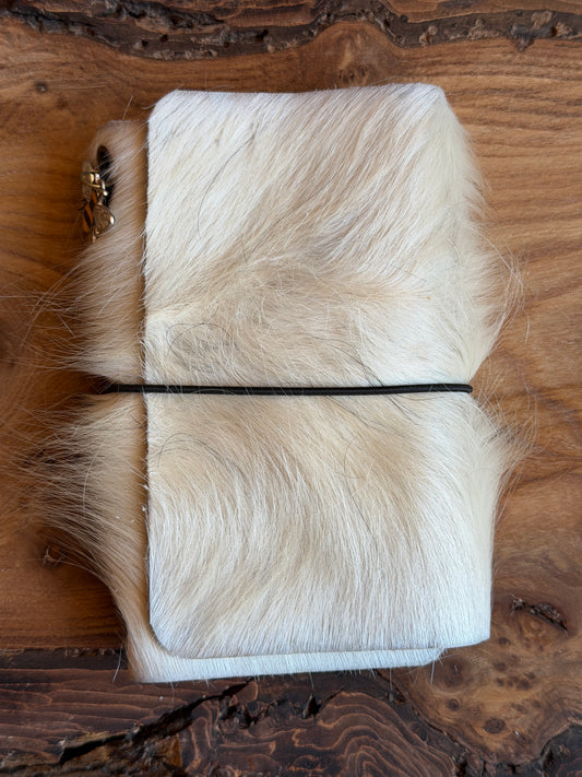 Handmade Hair on Cowhide Leather Field Notes book covers