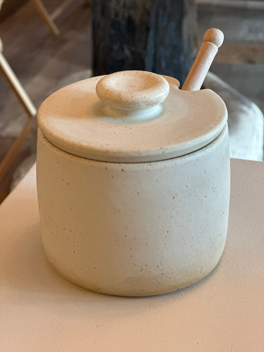 Honey Pot with Serving Stick