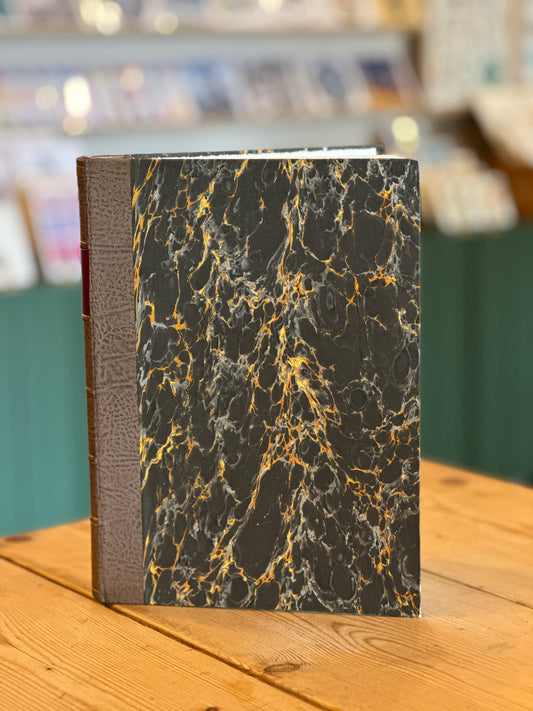 Traditional Large Leather Spine Portrait