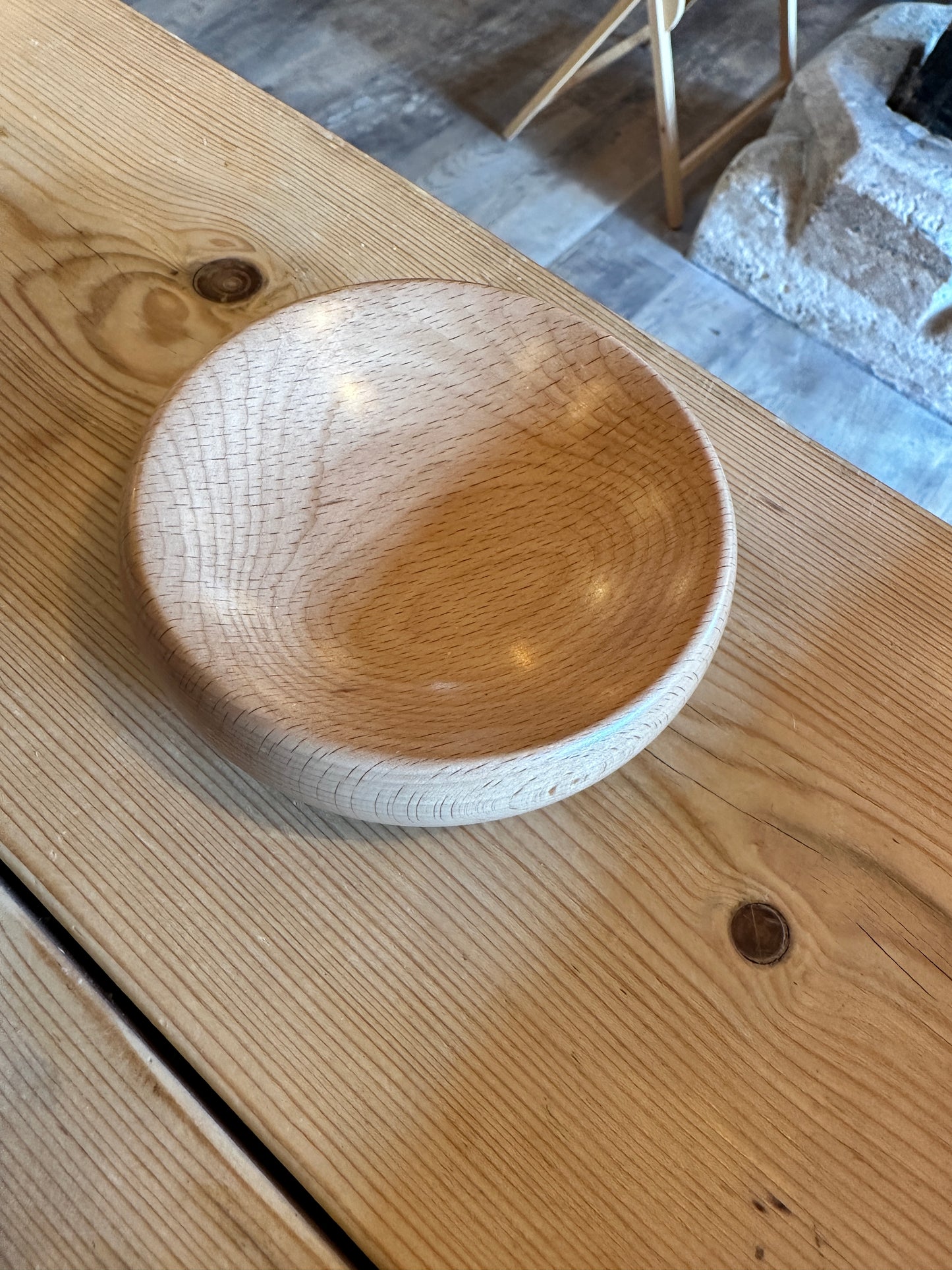 Hand Turned Ring Pillow - Norfolk Yew