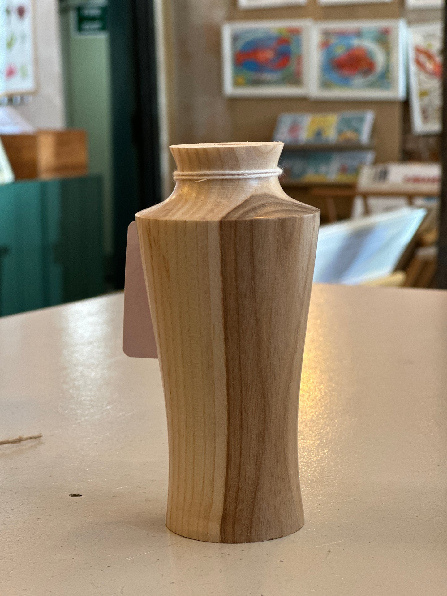 Wooden Bud Vases