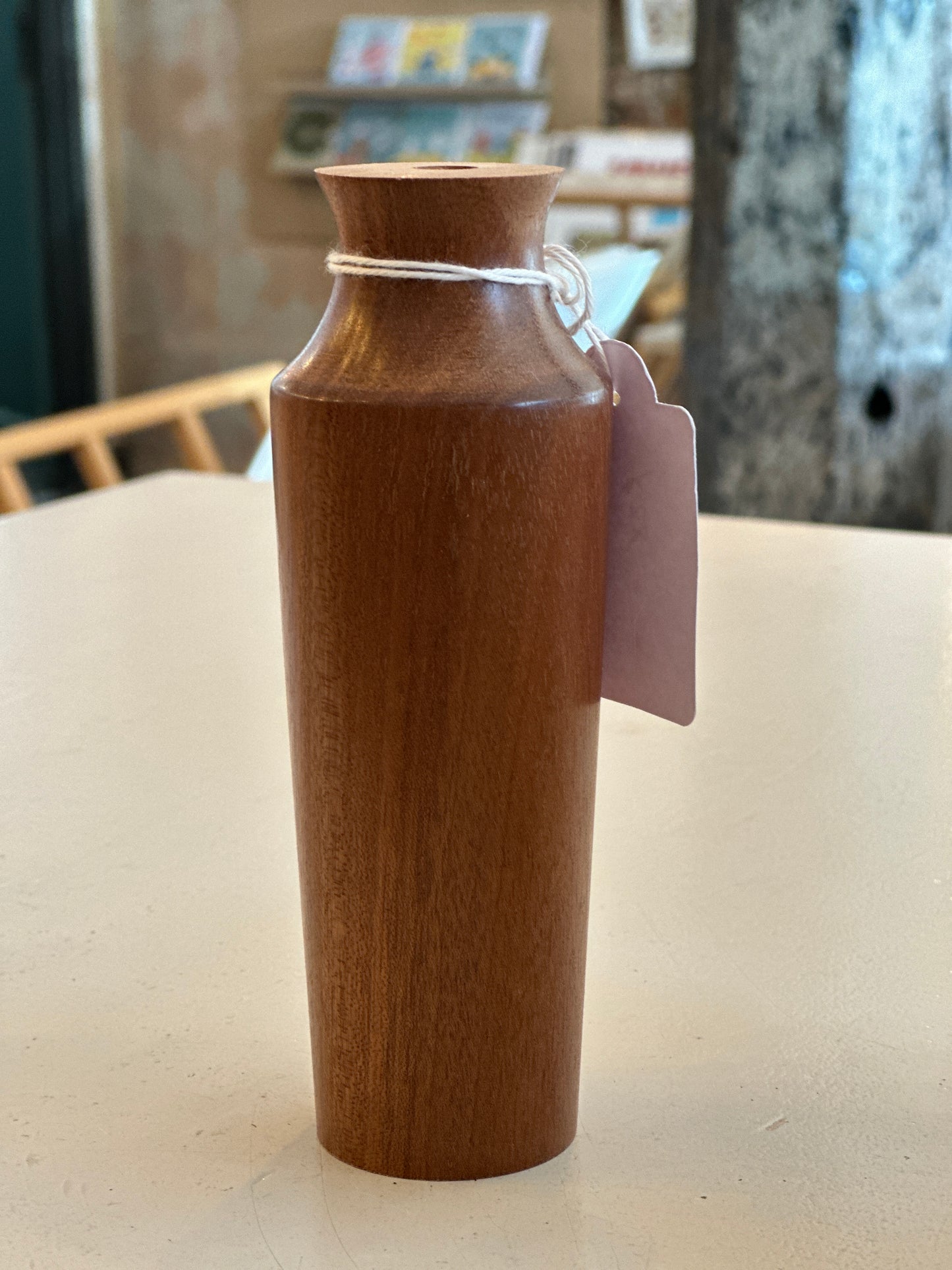 Wooden Bud Vases