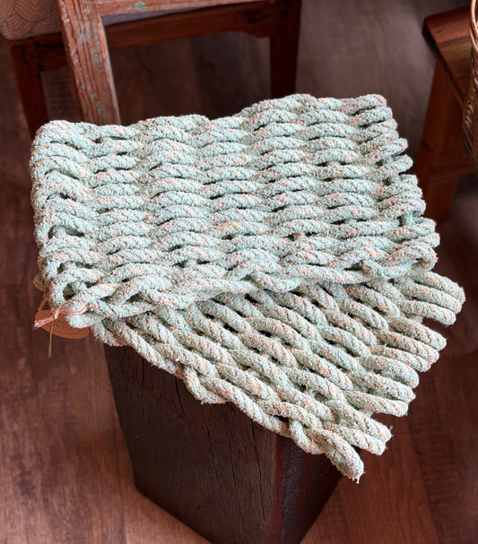 Place mats - hand-woven from Cromer crab pot ropes