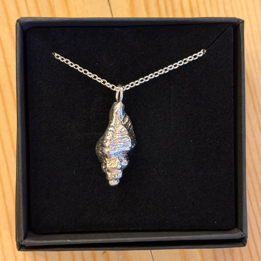 Sterling silver Large Shell Pendant