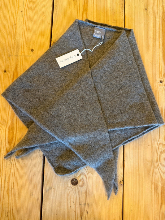 Triangle Lambswool Neck Scarf