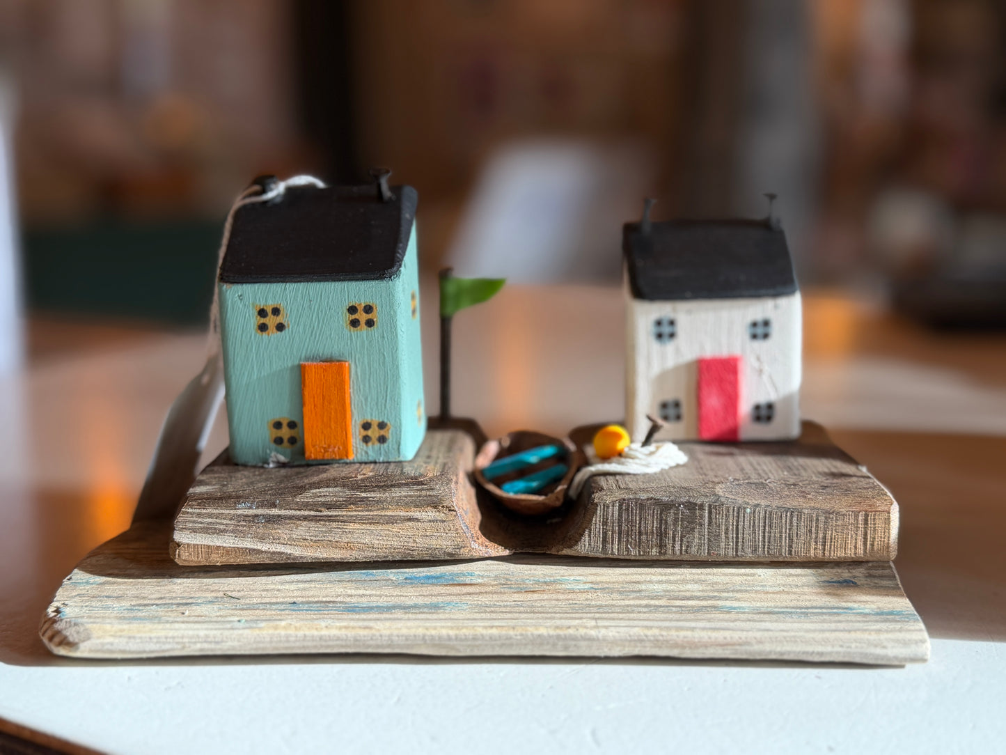 Driftwood Quayside houses - 2 houses on driftwood