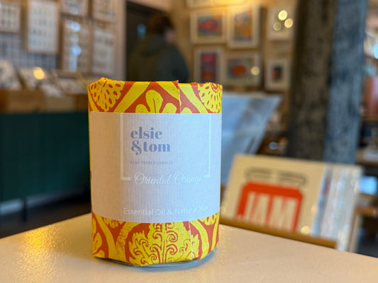 Oriental Orange luxury scented travel candle 140g