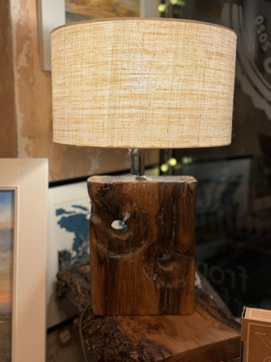 Large driftwood lamp base (No.42)