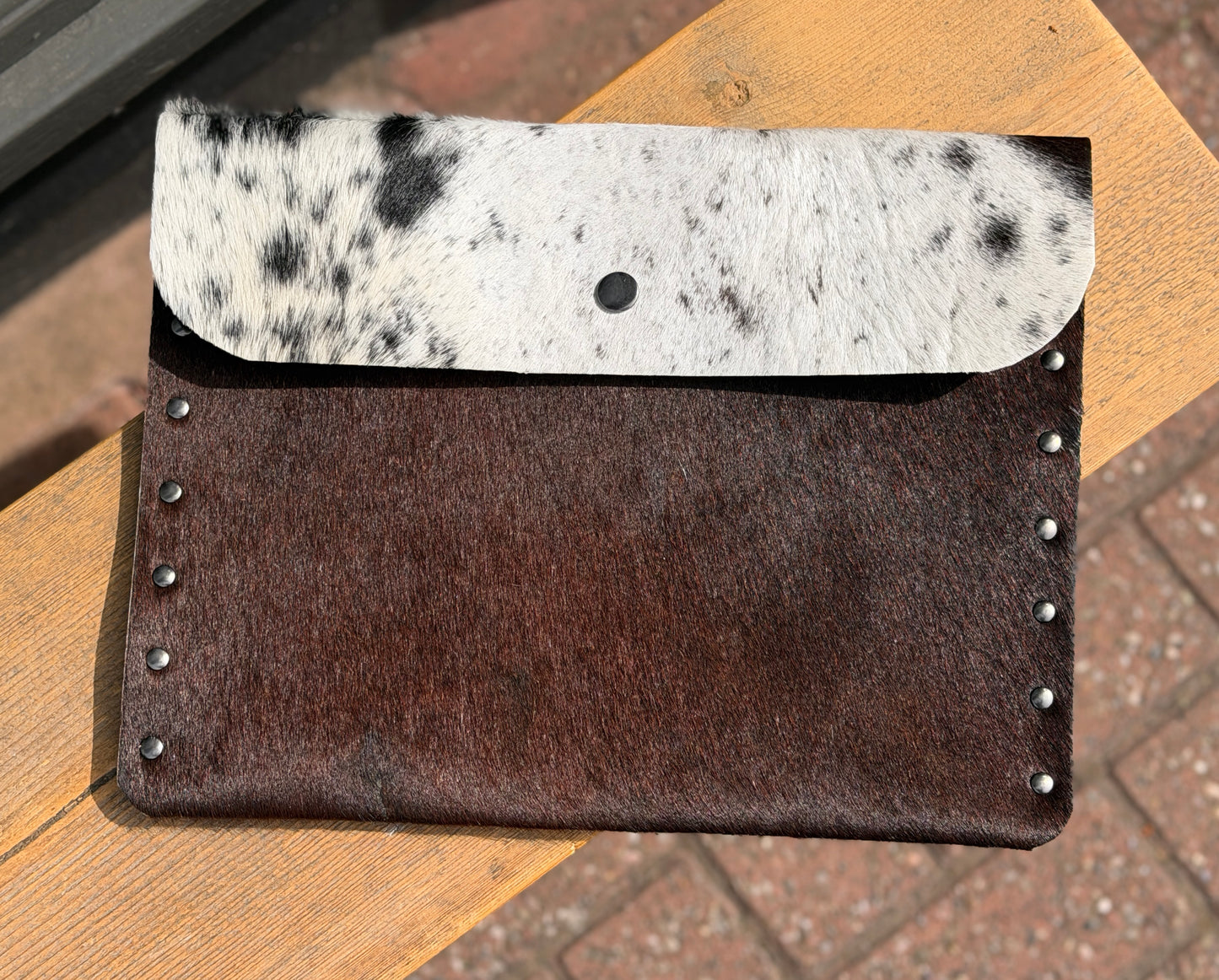 Handmade Hair on Cowhide Leather ipad/tablet/book cases