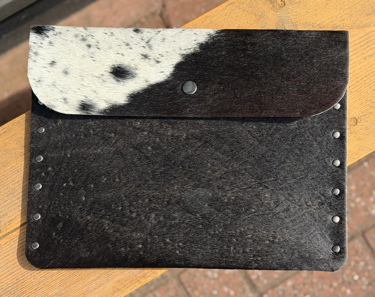 Handmade Hair on Cowhide Leather ipad/tablet/book cases