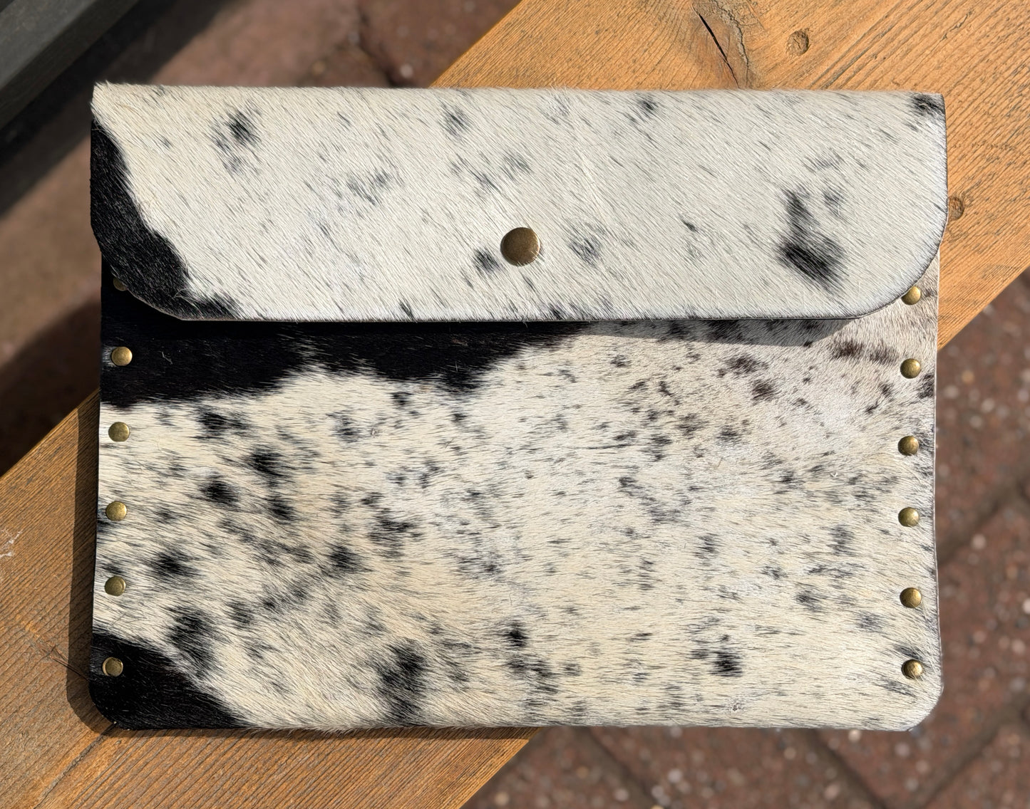 Handmade Hair on Cowhide Leather ipad/tablet/book cases