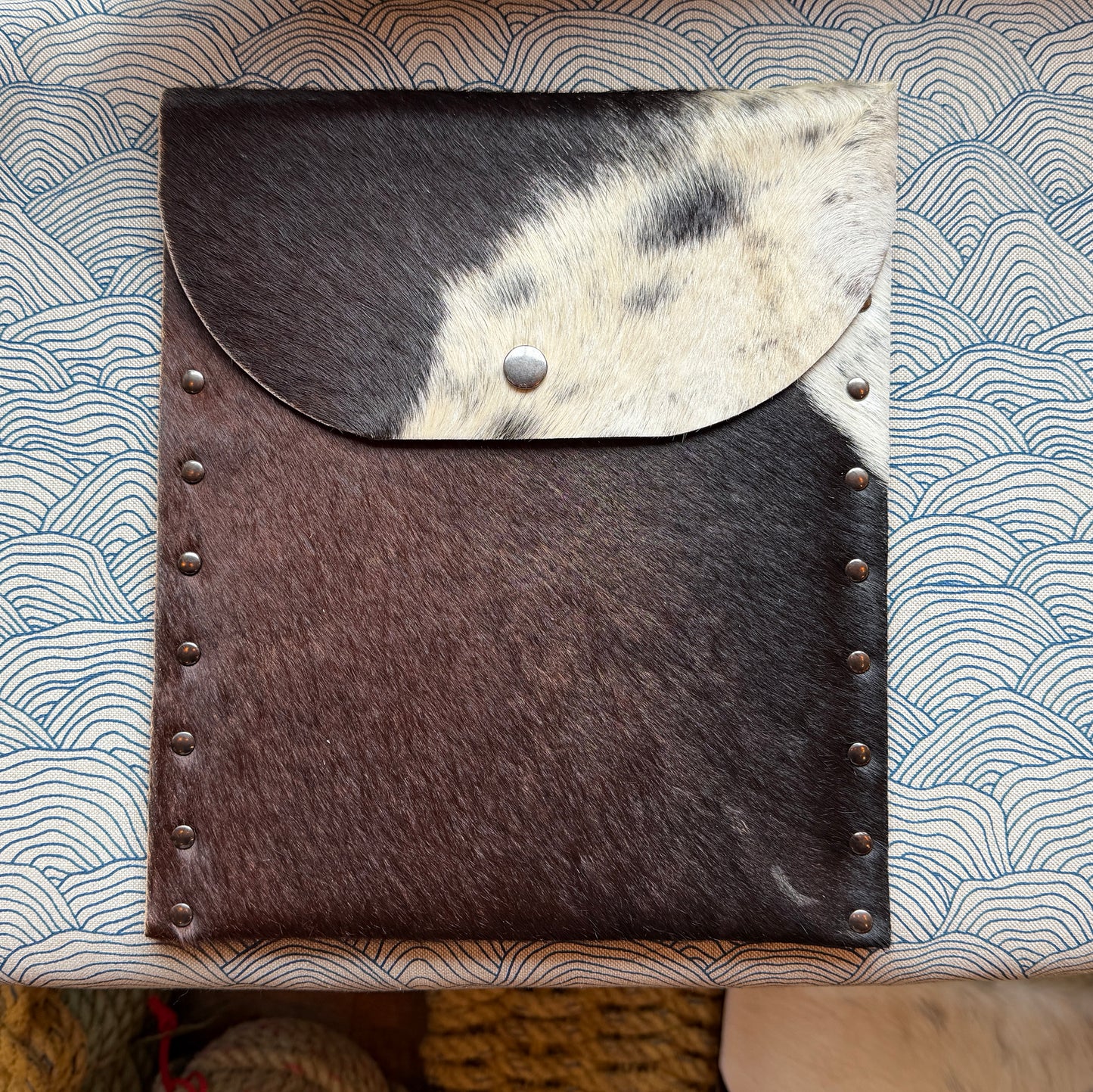 Handmade Hair on Cowhide Leather ipad/tablet/book cases