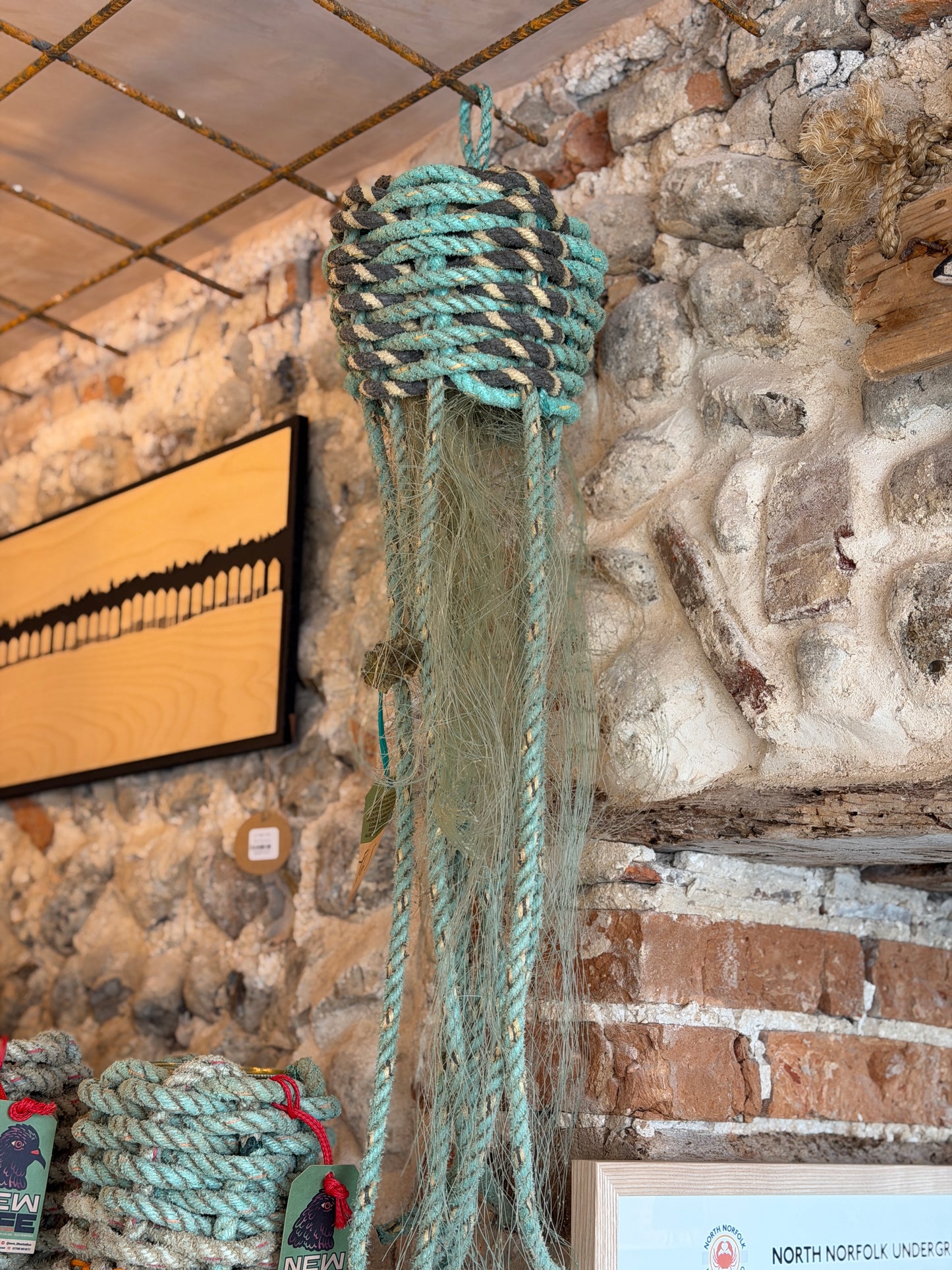 Hand-woven jellyfish