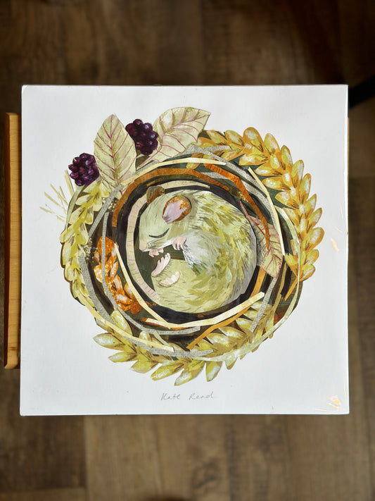 Sleeping Mouse Giclee Print