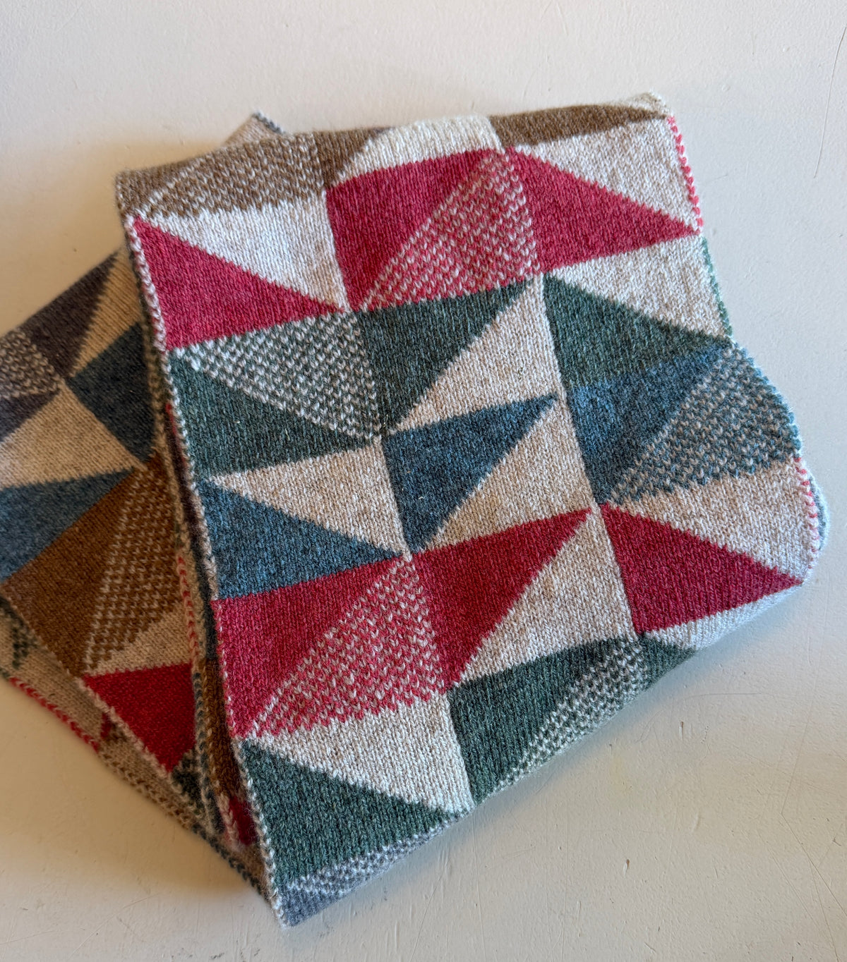 Lambs Wool Scarf - 180x18cm - various designs