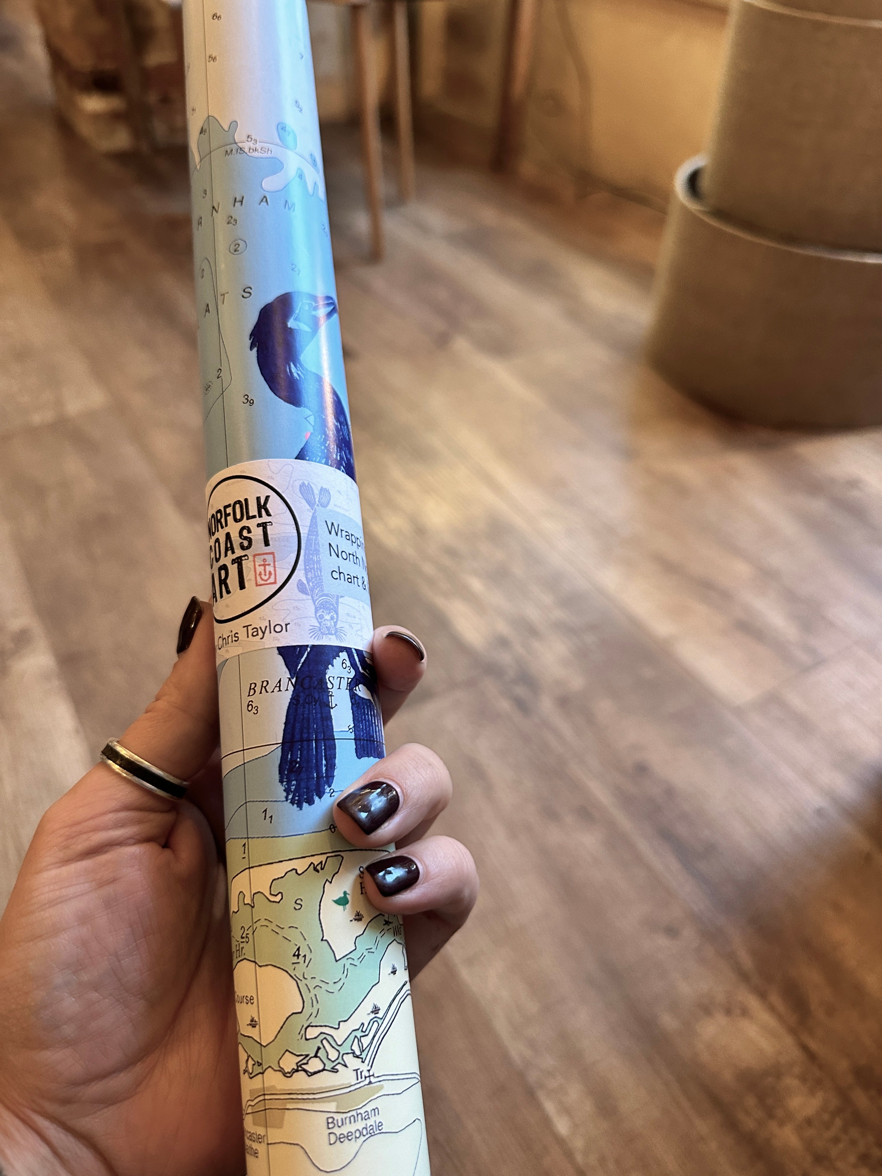 Nautical chart wrapping paper – MAKE HOLT