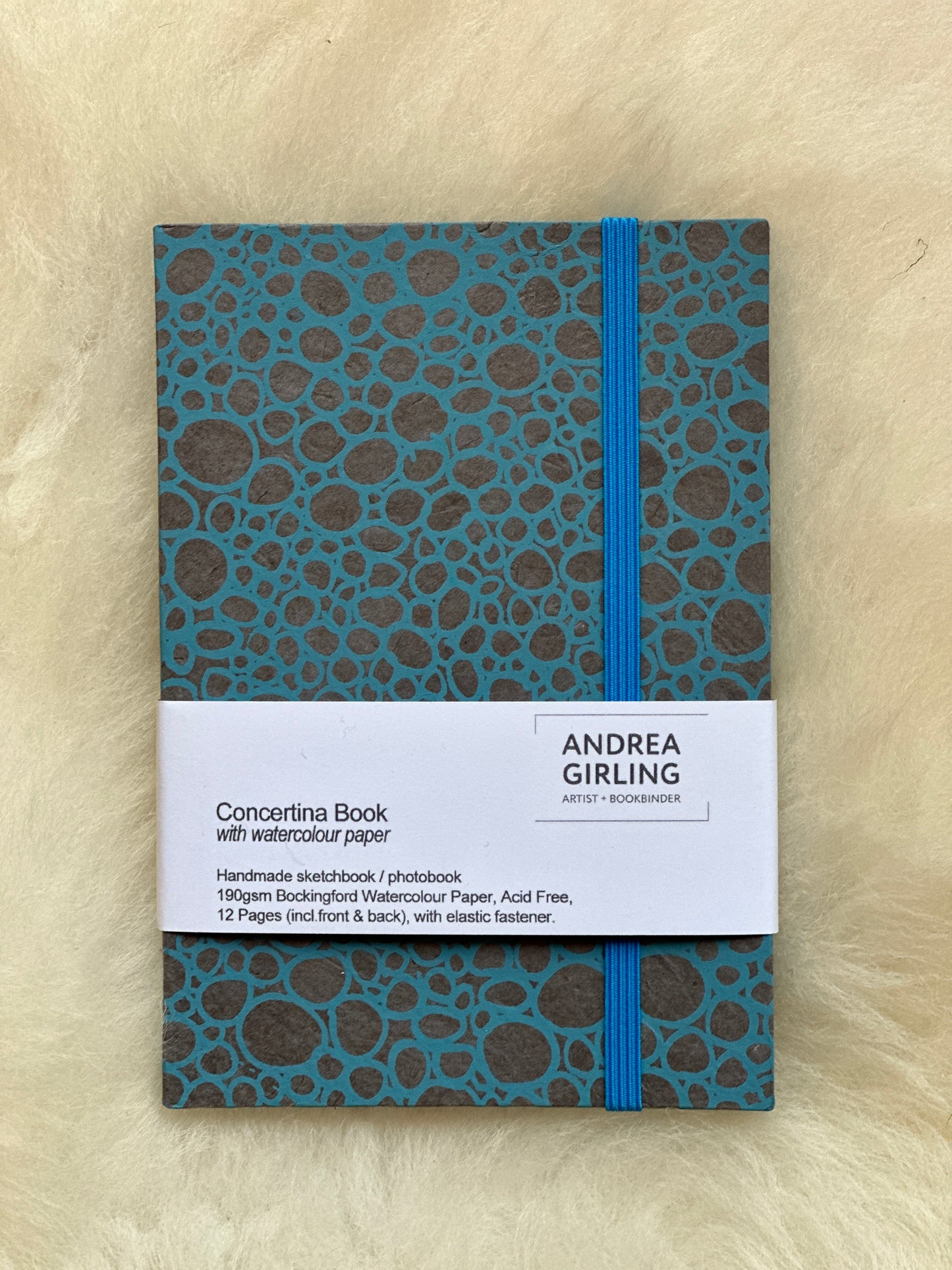 A6 Concertina sketchbook