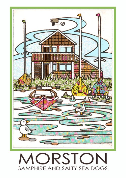 A3 Collagraph Prints