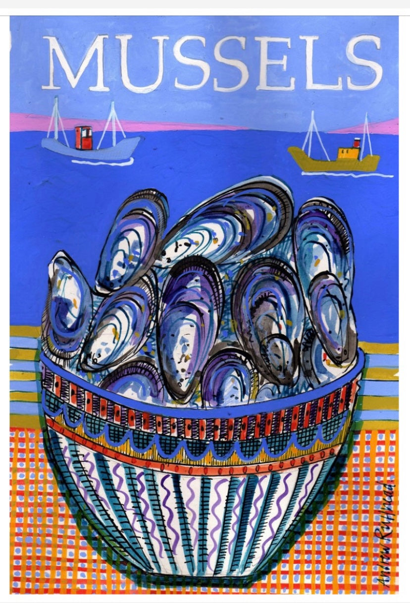 Mussels Giclee Print