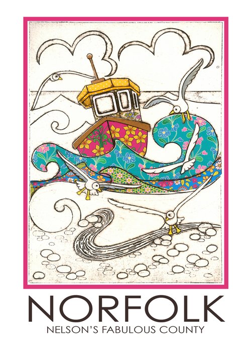 A3 Collagraph Prints