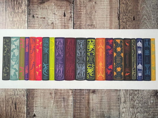 Penguin clothbound Classics  57-76 limited edition giclee print
