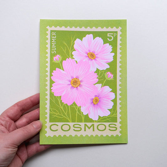 Cosmos A5 Risograph Print
