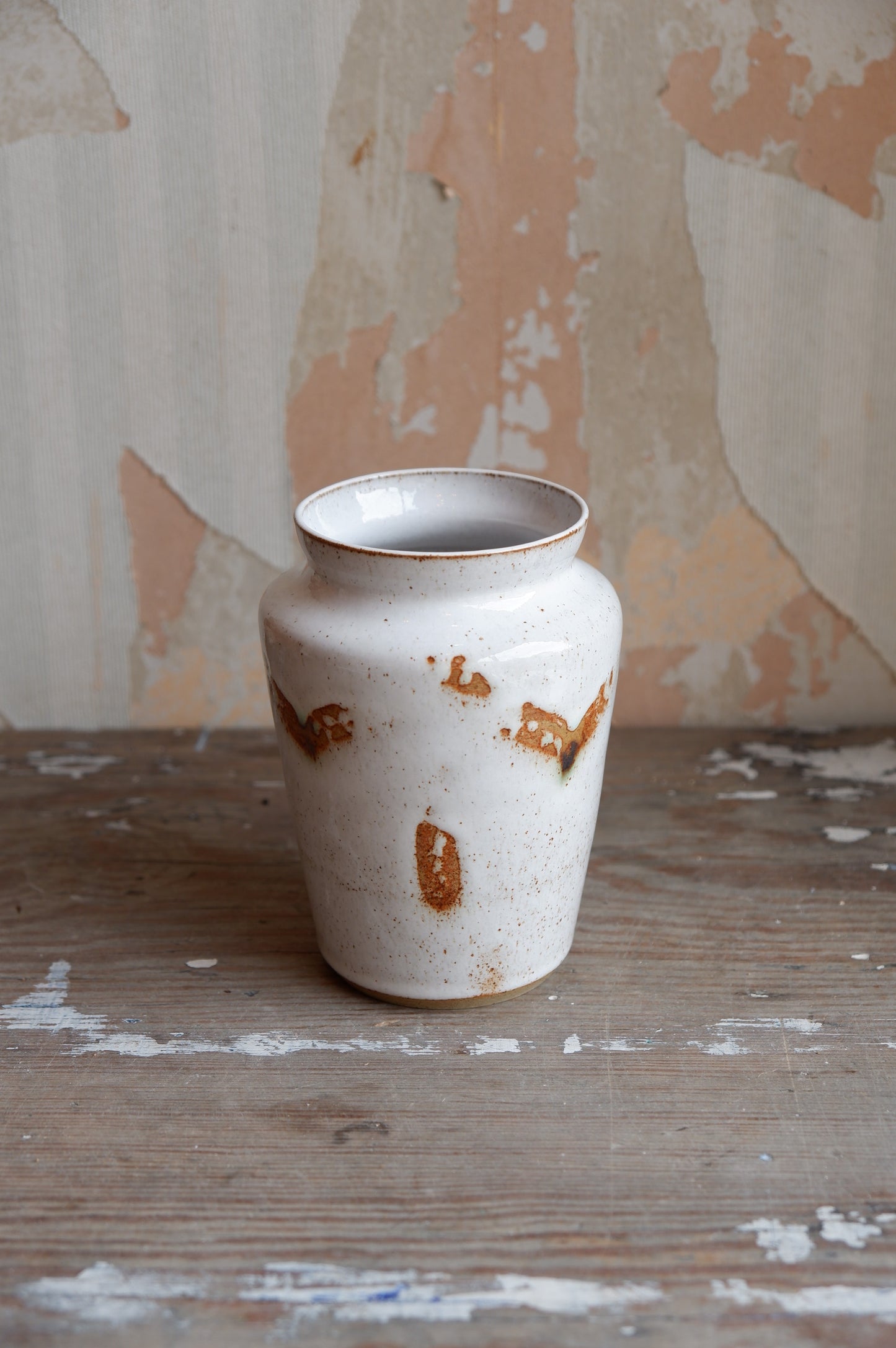Frostmarks Collared Vase Medium