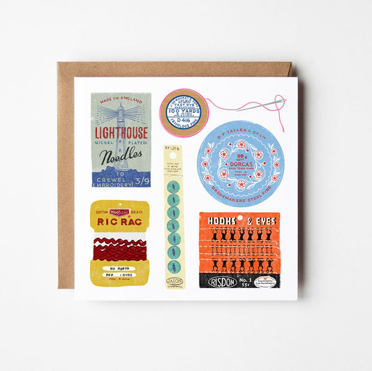 Sewing Collection card