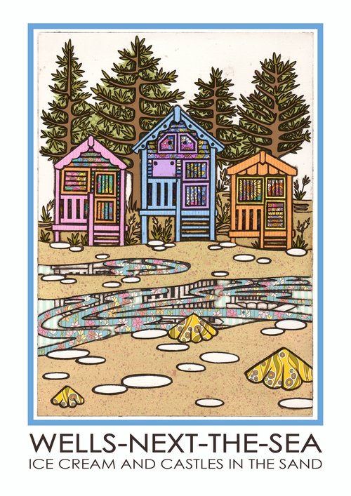 A3 Collagraph Prints