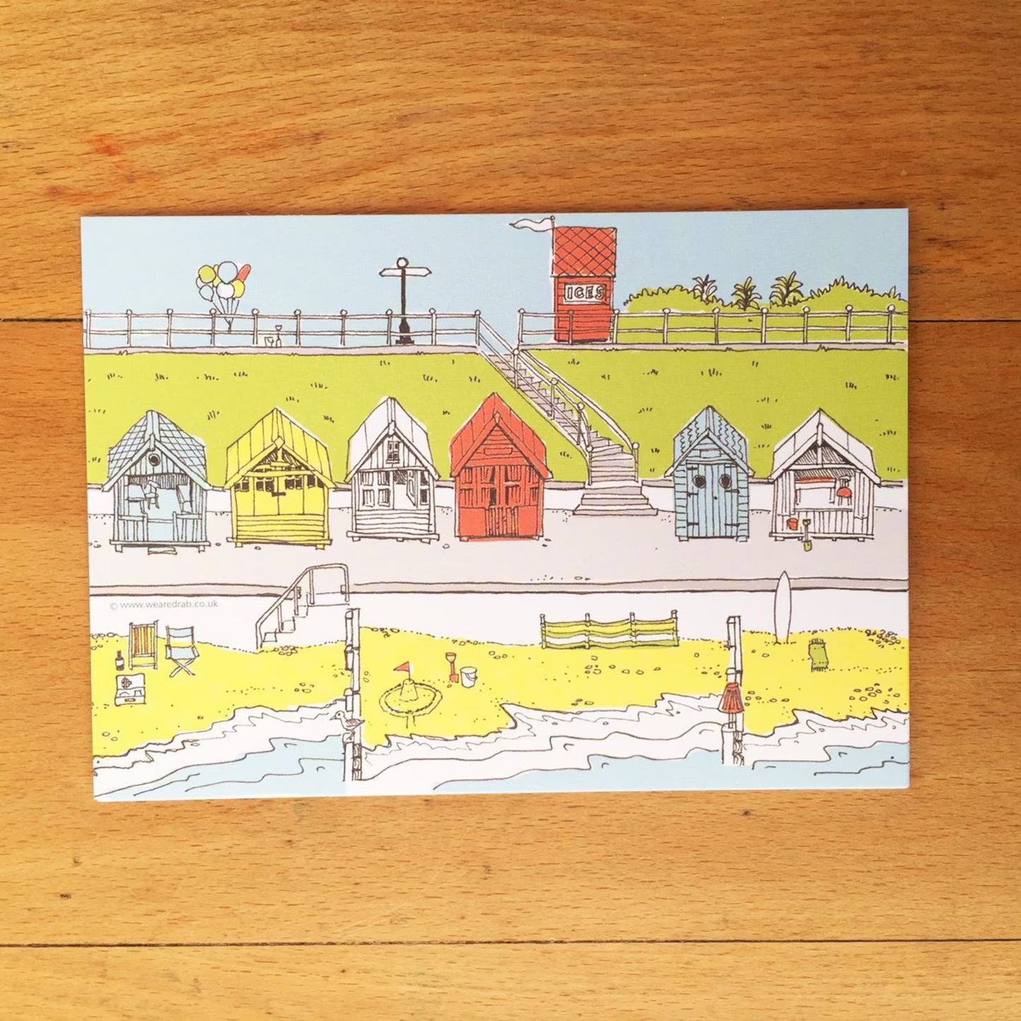 Pack of 5 Postcards by Jem Seeley
