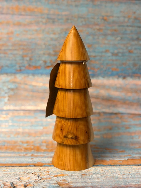 Wooden Christmas Tree Ornament
