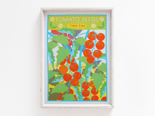 Tomato A4 Risograph Print