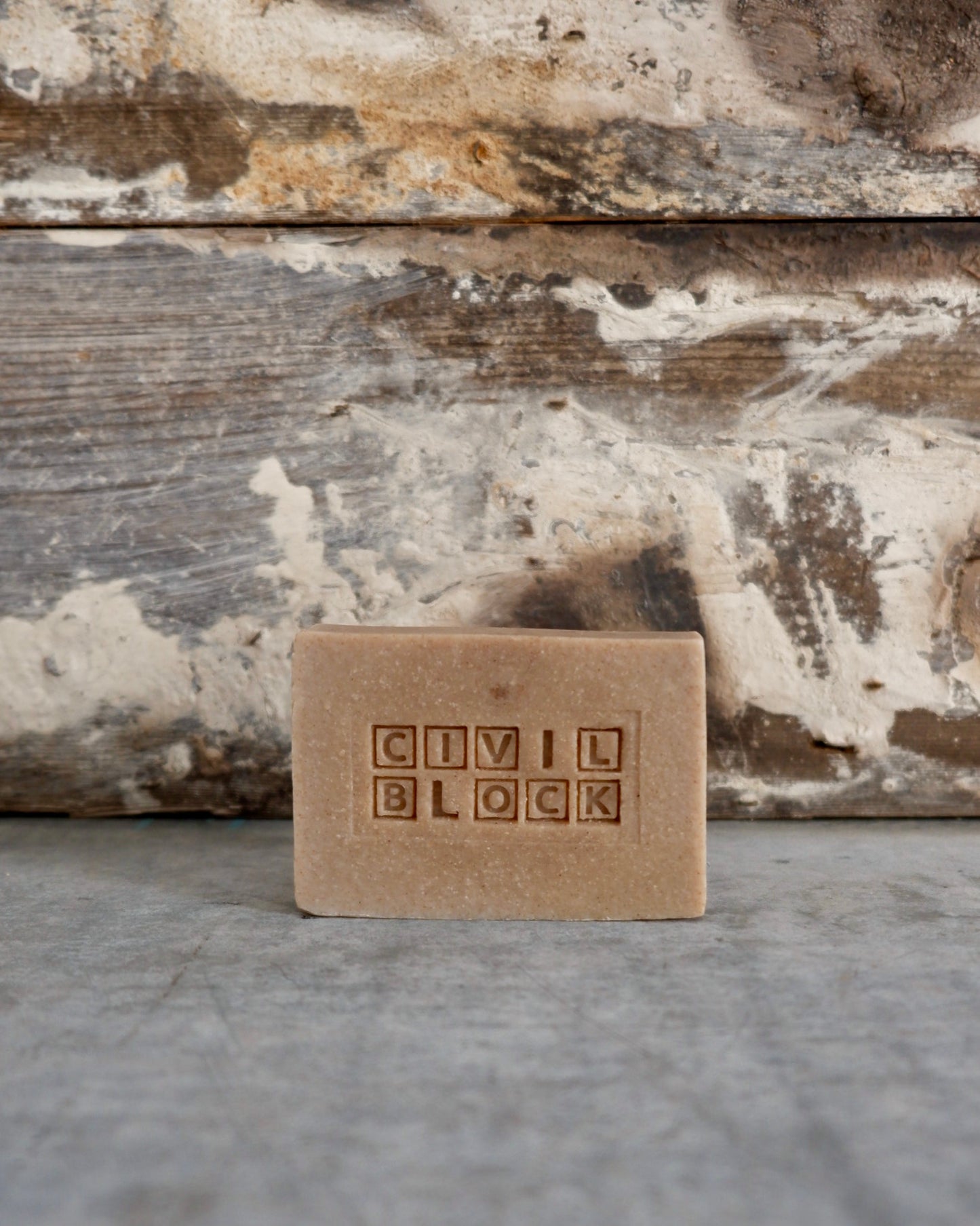 civil block microsoapery natural soap beauty and wellbeing Chopping block - Spruce, Pine & Cedar Soap