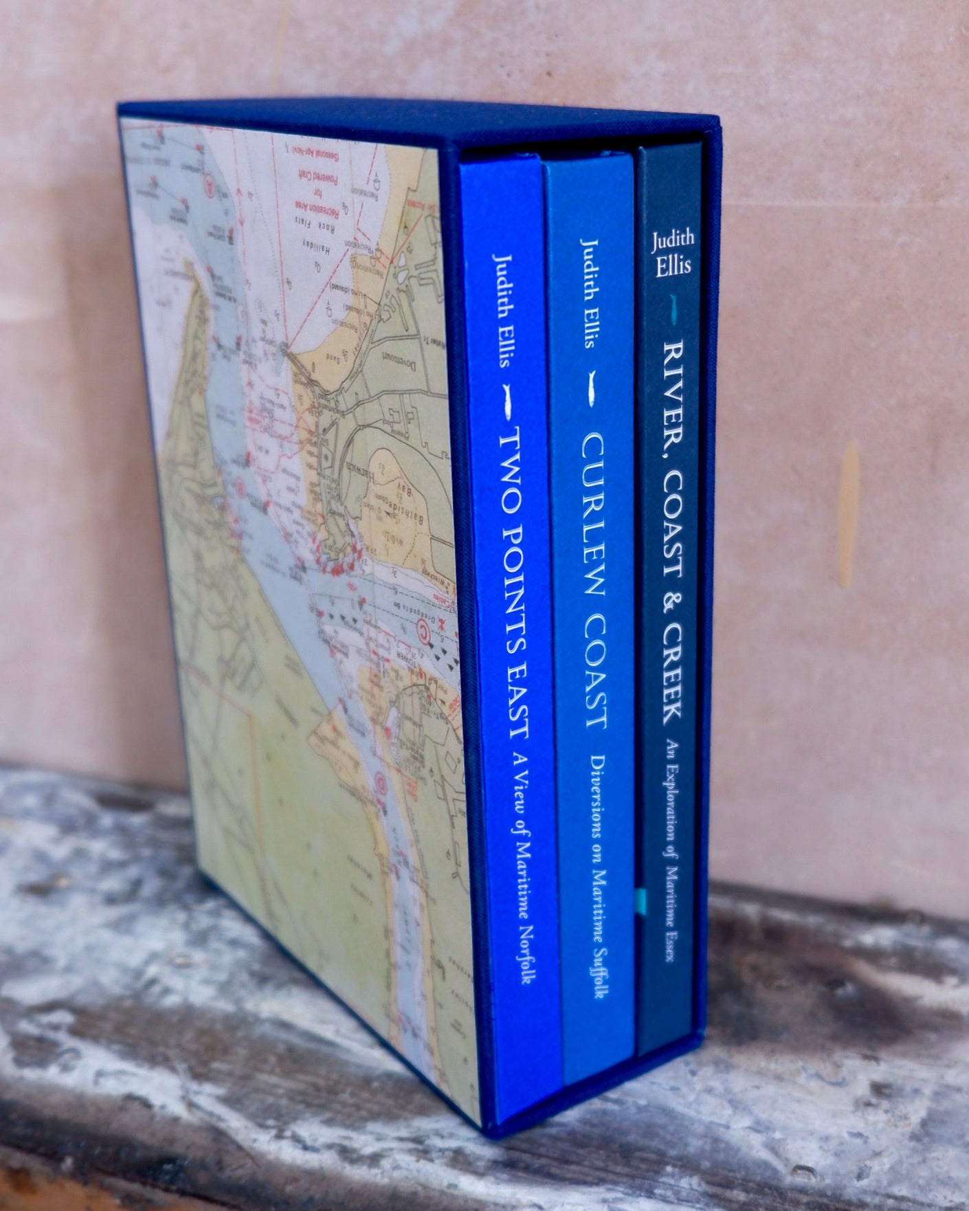 Slipcase set of 3 books by Judith Ellis