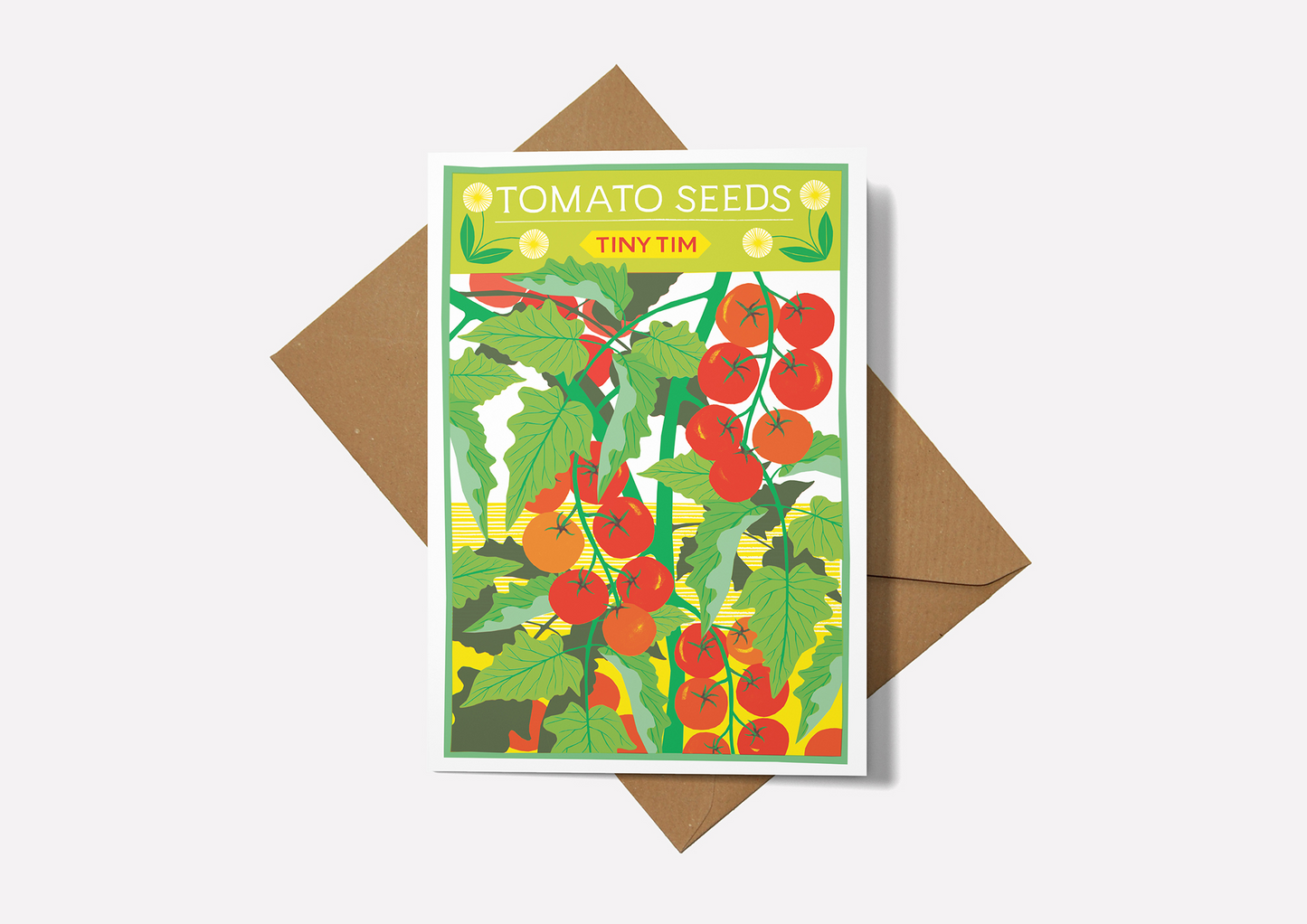 Tomato Greetings Card