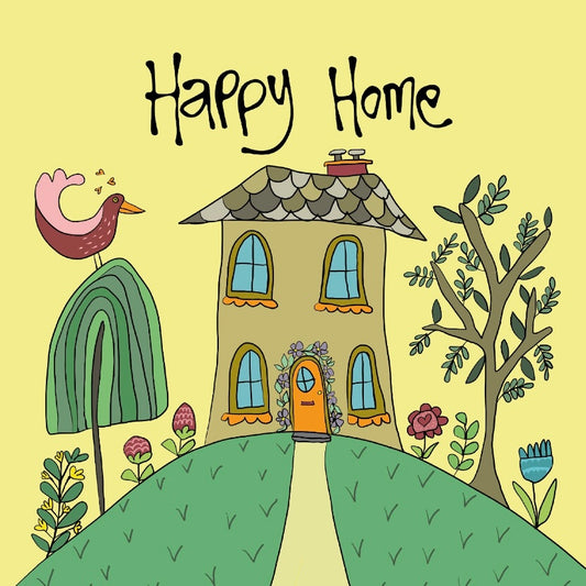 Happy Home Greetings Card
