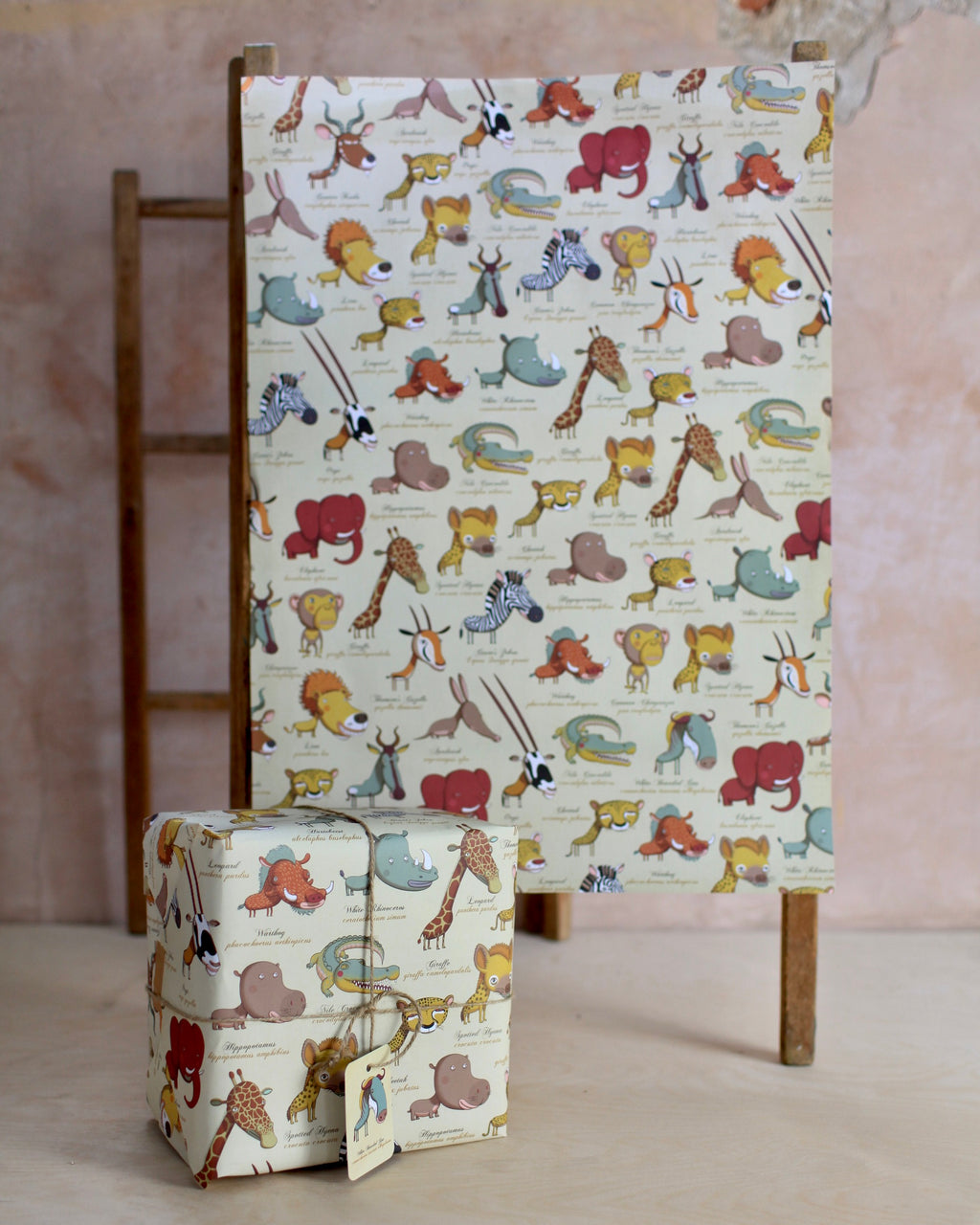 Andy Ward illustration gift wrap 