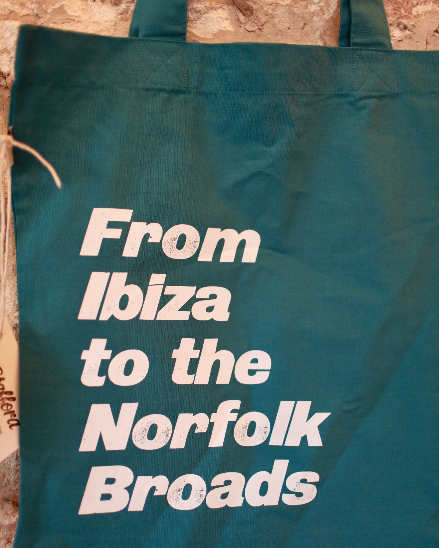 From Ibiza to the Norfolk Broads - Cotton tote bag