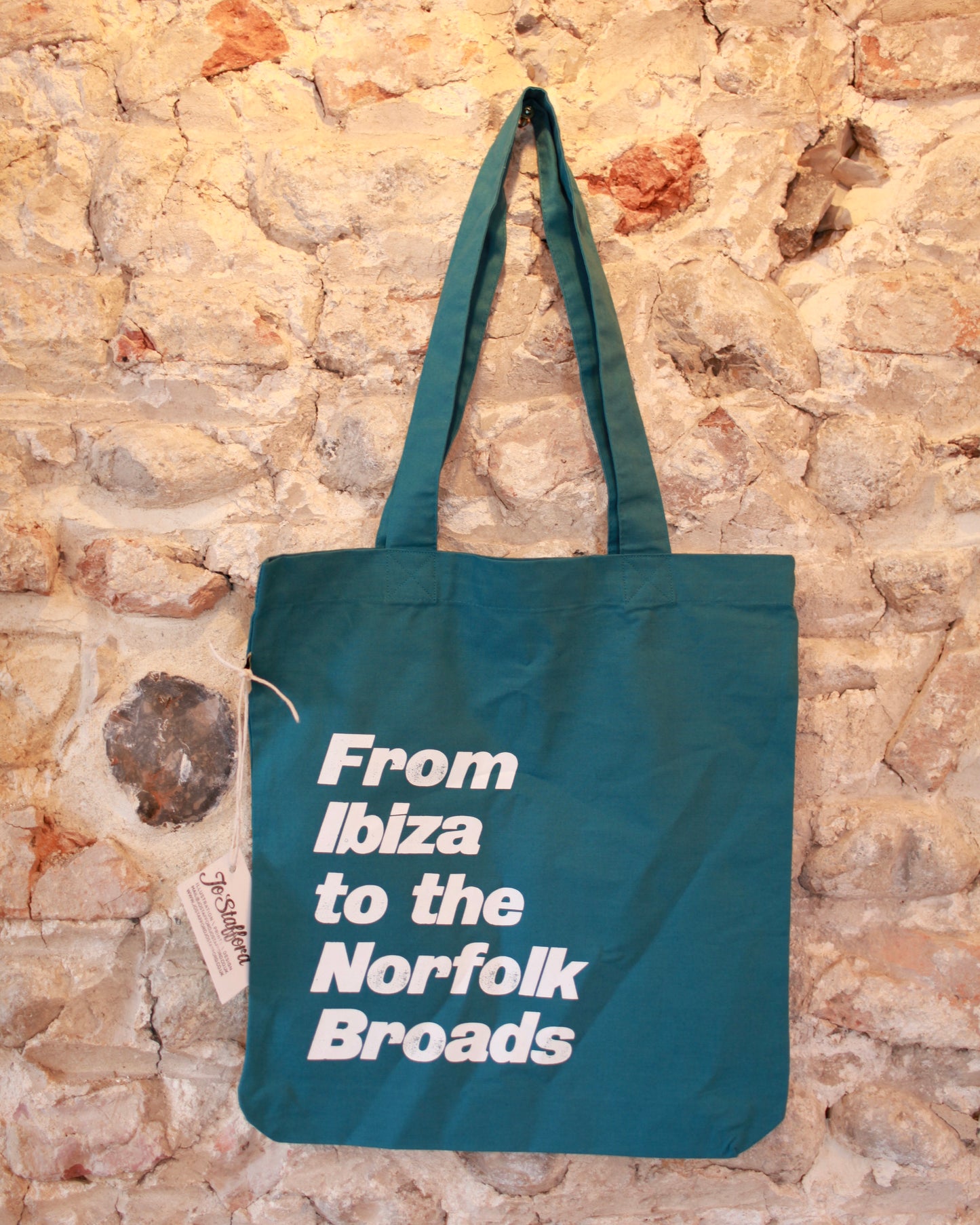 From Ibiza to the Norfolk Broads - Cotton tote bag