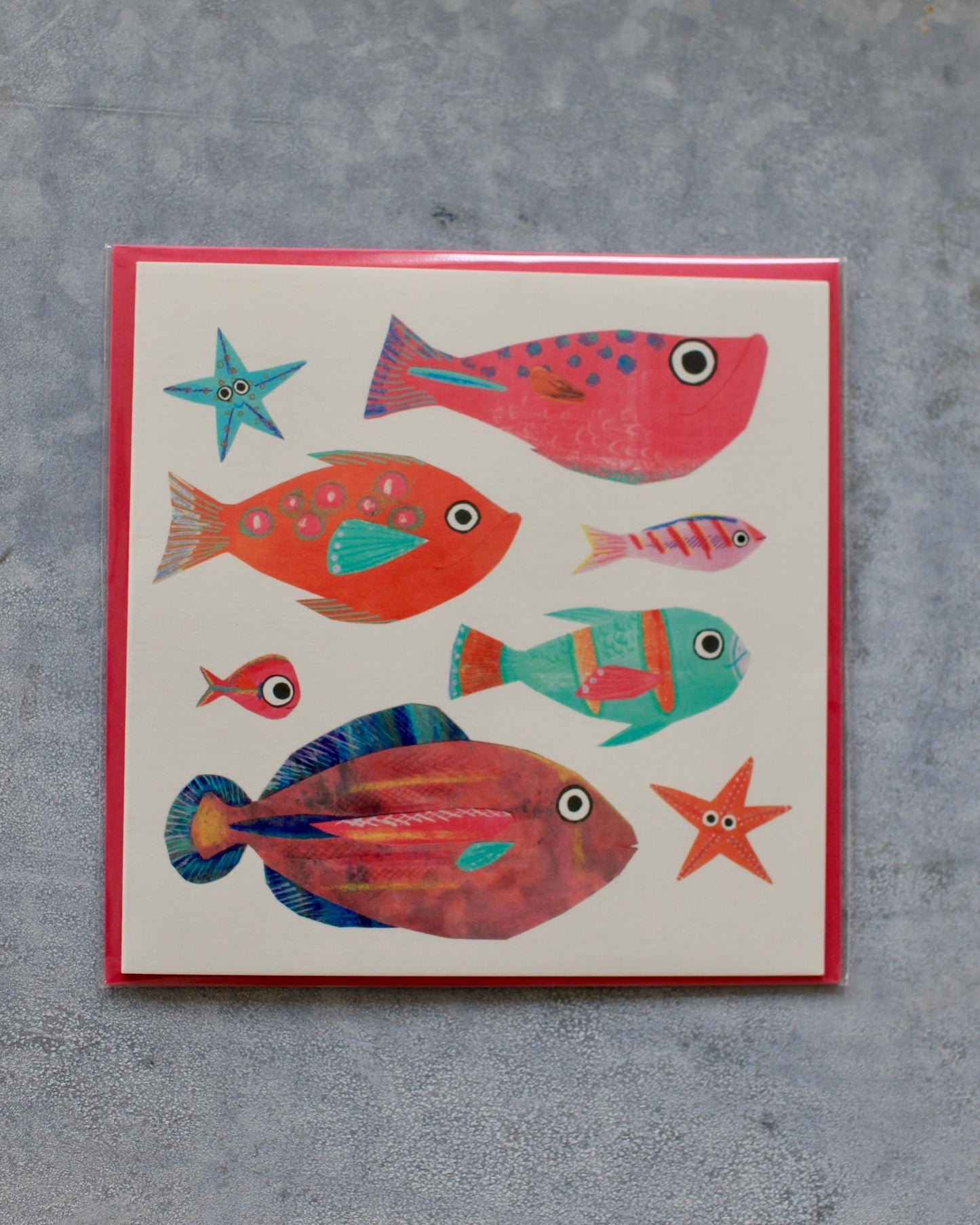 Pink Fish card