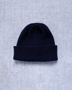 sally nencini textiles knit lambswool rib beanie hat homeware clothing