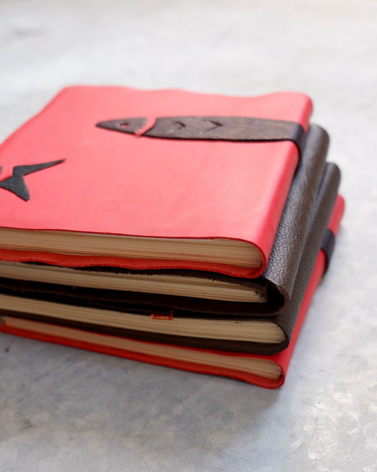 the book studio hand bound leather books notebook valentine