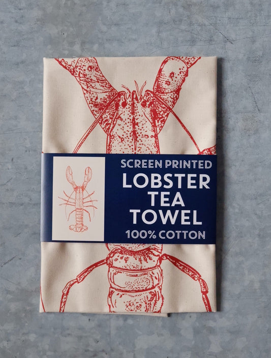 Lottie Day Lobster Tea Towel