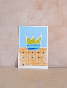 Pears in a Bowl screen print
