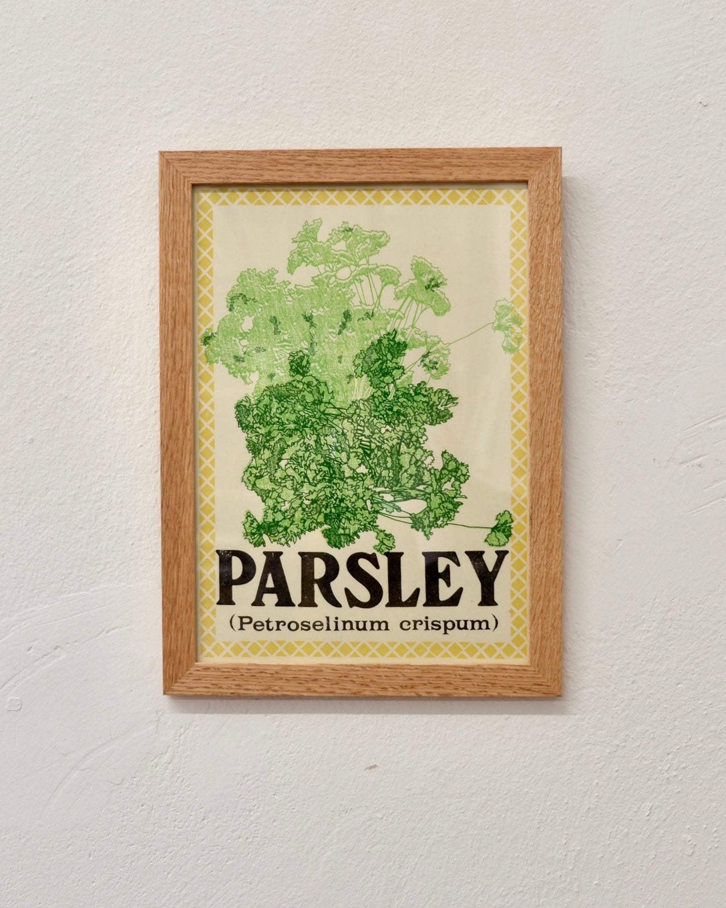 Jo Stafford PARSLEY - 4 colour print - framed